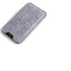 K-S-Trade Felt Phone Sleeve for Google Pixel 9, Gray view 1