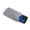 K-S-Trade Felt Phone Sleeve for Google Pixel 9, Gray view 3