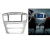 QKFTCSDW Double-DIN Car Radio Fascia Compatible with Mitsubishi Galant 2004–2010, Grunder 2007+, Stereo Player Dashboard Panel view 3
