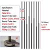 Room Divider Fence, Metal Iron, Round, with Base and Top Pieces, for Laundry Room/Balcony/Stairwell/Entrance, Privacy Screen, Pink, 170 cm High view 3
