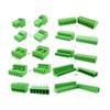 RUAJOGYNVM 5-Pair 15EDG/KF2EDG PCB Screw Terminal Blocks, 3.5 mm, Right Angle, 5-Pin view 1