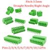 RUAJOGYNVM 5-Pair 15EDG/KF2EDG PCB Screw Terminal Blocks, 3.5 mm, Right Angle, 5-Pin view 3