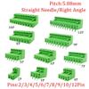 RUAJOGYNVM 5-Pair 15EDG/KF2EDG PCB Screw Terminal Blocks, 3.5 mm, Right Angle, 5-Pin view 4
