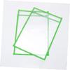 Tofficu PVC Dry-Erase Pockets, Random Style, Reusable, 6 pcs view 3