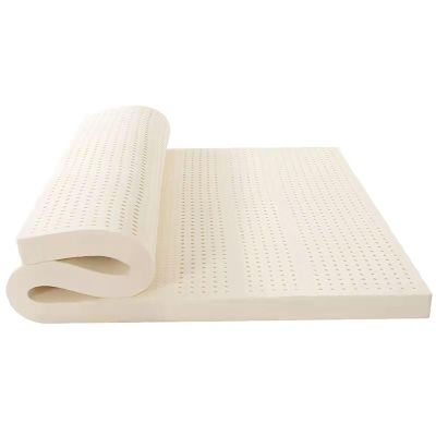 Latex Mattress, 220 x 210 cm, 100% Natural Latex, Breathable, Comfortable and Durable, 2.5 cm
