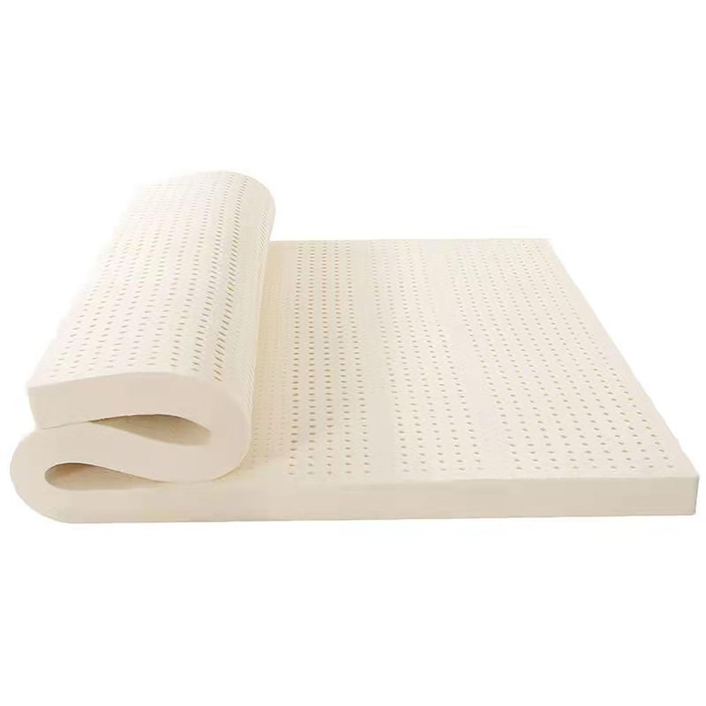 Latex Mattress, 220 x 210 cm, 100% Natural Latex, Breathable, Comfortable and Durable, 2.5 cm