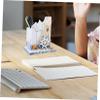 CAXUSD Nautical Wooden Pen Holder for Desk and Office view 4