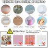 ZEALPLANT PVC Butterfly Flying Rose Valentine's Day Flower Wall Sticker view 2