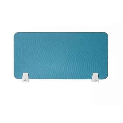 KUANGGE Desk Privacy Divider for Offices, Classrooms and Libraries, Easy to Clean, Freestanding, No Drilling Required (Blue, 30 x 100 cm)