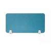 KUANGGE Desk Privacy Divider for Offices, Classrooms and Libraries, Easy to Clean, Freestanding, No Drilling Required (Blue, 30 x 100 cm) view 1