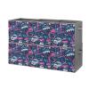 LFDSPYJE Foldable Storage Bins, 6-Pack, Scribble and Drawing Pattern view 1