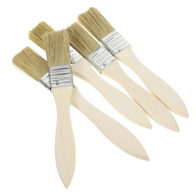 OFFSCH 36-Piece Cleaning Set with Synthetic Fibers and Wooden Handles, Pastry and Grill Brushes