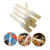 OFFSCH 36-Piece Cleaning Set with Synthetic Fibers and Wooden Handles, Pastry and Grill Brushes view 2