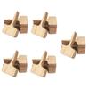 Supvox 5 Sets Wooden Plant Labels, Garden Markers, 30 Pieces Each view 1