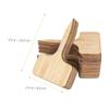 Supvox 5 Sets Wooden Plant Labels, Garden Markers, 30 Pieces Each view 2