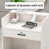 Modern Reception Desk for Small Spaces view 4