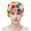 Medifier Vintage Floral Swim Cap with Rhinestone Accents for Women and Girls view 3