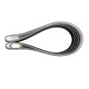 5-Piece 2 x 59-Inch Silicon Carbide Sanding Belts, 1500 x 50 mm, for Metal, Dry/Wet Use, Grit 60–600 view 4