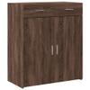 Lauuoeriau Sideboard, Brown Oak, 80 x 42.5 x 93 cm, Engineered Wood view 2