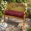 TexDeko Outdoor Garden Bench Cushion 110 x 50 x 8 cm, Bordeaux view 3