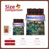 Drawstring Gift Bags with Mountain and Lake Print view 4