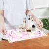 Illustrated Cat Serving Tray with Handles, Transparent Acrylic, 30.5 x 40.6 cm view 4