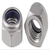 100-Piece M6–M12 Stainless Steel 304 Left-Hand Thread Nylock Locknut Set, Nylon Insert, Industrial Use (M12) view 3