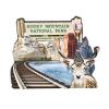 Orlaybar Rocky Mountain National Park 3D Decorative Refrigerator Magnet view 1