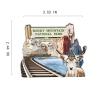 Orlaybar Rocky Mountain National Park 3D Decorative Refrigerator Magnet view 3