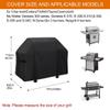 Gas Grill Cover for Enders Monroe PRO 4 SIK Turbo, Weatherproof and Waterproof view 2