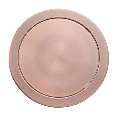 Stainless Steel Countertop Trash Can Lid with Swing Flap