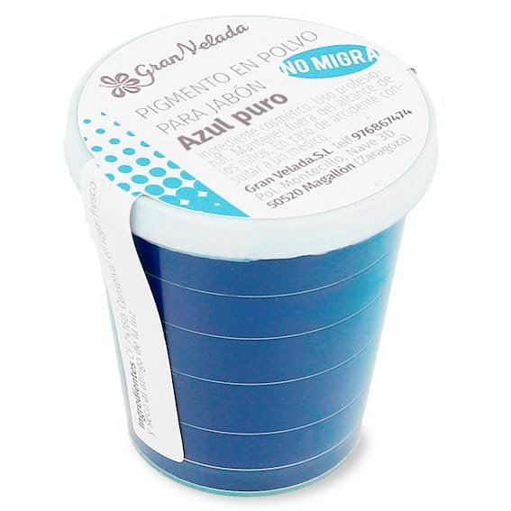 Gran Velada Blue Soap Colorant Pigment Powder, 30 cc