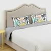 Euro Pillowcase with Floral Pattern, Cotton, Standard, Patterned, 50.8 x 66 cm, 38 pcs view 4