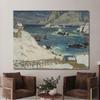 Corsa Before the Storm. Studio from Northern Norway, Anna Boberg, abb32 — Framed Fine Art Canvas Print, Ready to Hang, Handmade, 50 x 40 cm view 4
