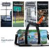 Cartoon Girl Sports Duffel Bag, 45 x 23 x 23 cm view 3