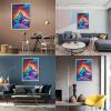 Puzzle for Adults and Children, 1,000 Pieces, Colorful Mountain Scenery, Wooden Puzzle, 75 x 50 cm view 2