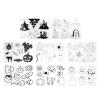 Tbest Paper Shrink Film, 8 Sheets, Halloween Style, for DIY Jewelry and Keychains view 1