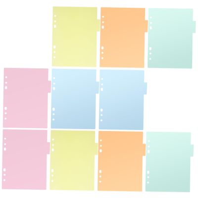 Extra-Wide Dividers for A5 6-Ring Binders, PP