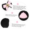 SOIMISS 5-Piece Fingerless Cat Paw Gloves Set with Tail Accessories for Costumes, Cosplay, Parties and Festivals, Black, for Girls and Adults view 2