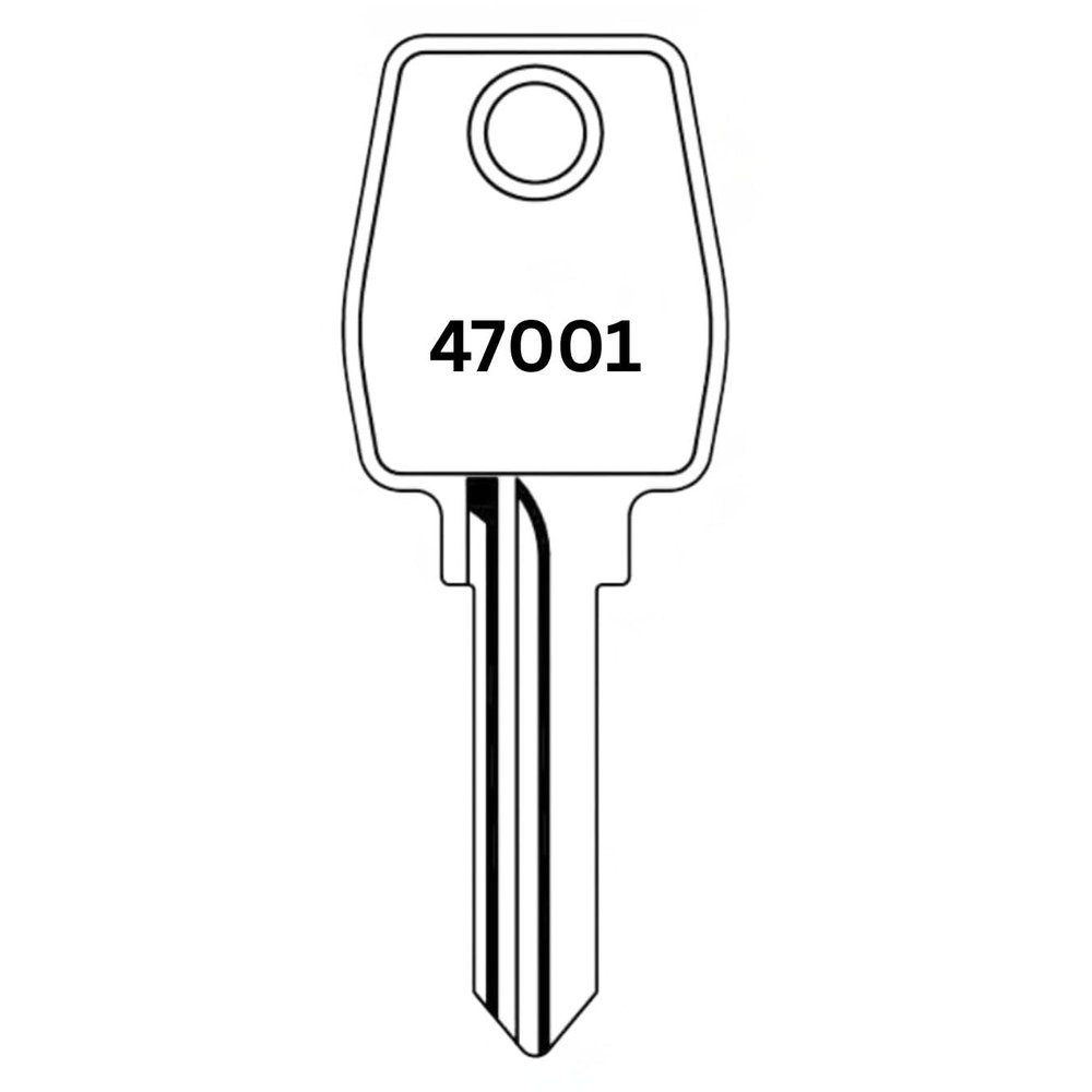 bayesen Replacement Key for Euro-Locks, Code 47898