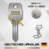 bayesen Replacement Key for Euro-Locks, Code 47898 view 2