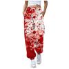 pvucpot Problem Solved Gothic Jogger Pants with Blood-Spot Print view 1