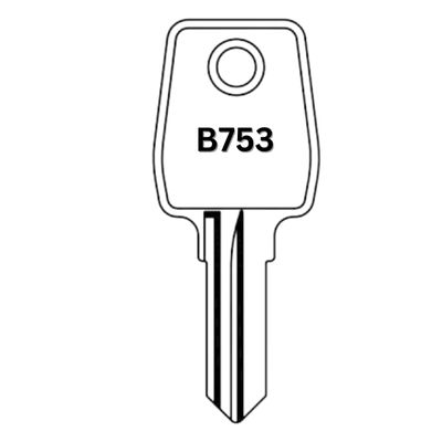 Replacement Key for Euro-Locks (B001–B1000) – Key B980