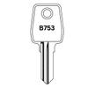 Replacement Key for Euro-Locks (B001–B1000) – Key B980 view 1