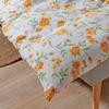 Traumschlaf Microfiber All-Season Duvet Cover Set, Floral Yellow Design, 240 x 220 cm + 2 Pillowcases 80 x 80 cm view 4