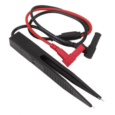 SMD Test Clip for Multimeters with Non-Slip Grip and Cable