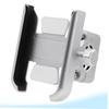 PartyKindom Aluminum Alloy Phone Holder, Silver view 2