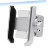 PartyKindom Aluminum Alloy Phone Holder, Silver view 4