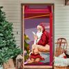 Christmas Door Cover with Festive Design view 3