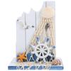 STOBOK Nautical Wooden Pen Holder view 1